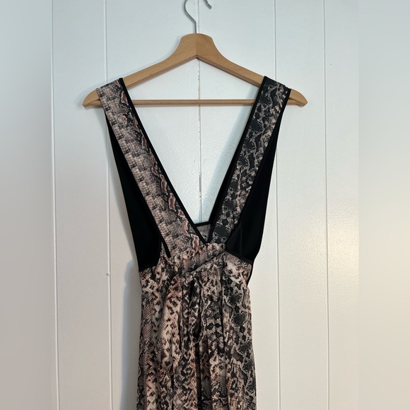 Topshop snakeprint dress cut out sexy wedding party going out summer - Picture 7 of 10